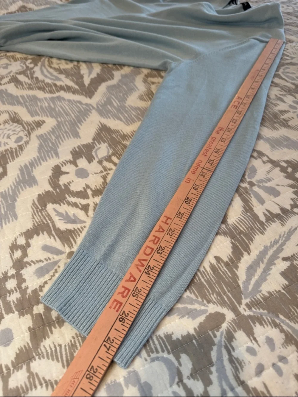 Nautica Men’s V-Neck Sweater in Pale Blue